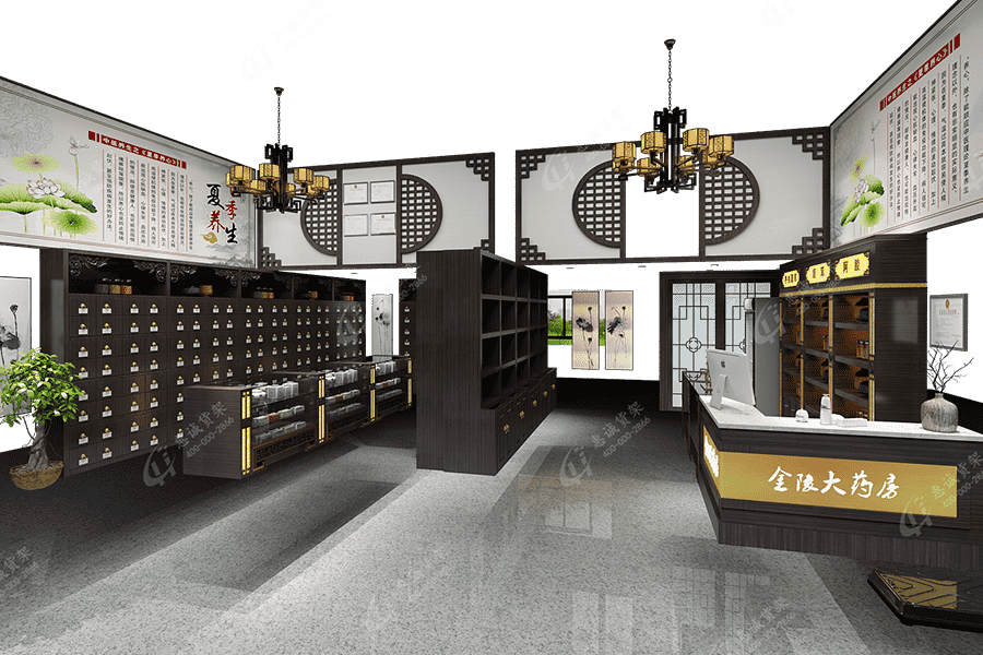 藥店貨架|中藥店貨架|中藥柜|實(shí)木貨架