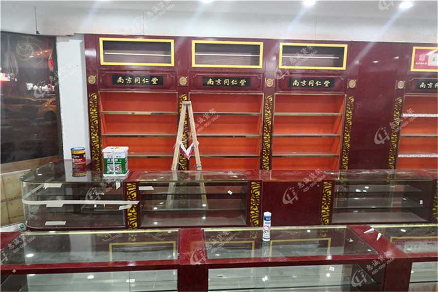 中藥柜，中藥店貨架，實木中藥柜