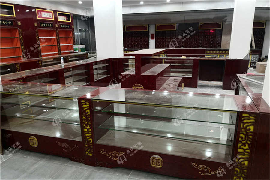 中藥柜，中藥店貨架，實木中藥柜