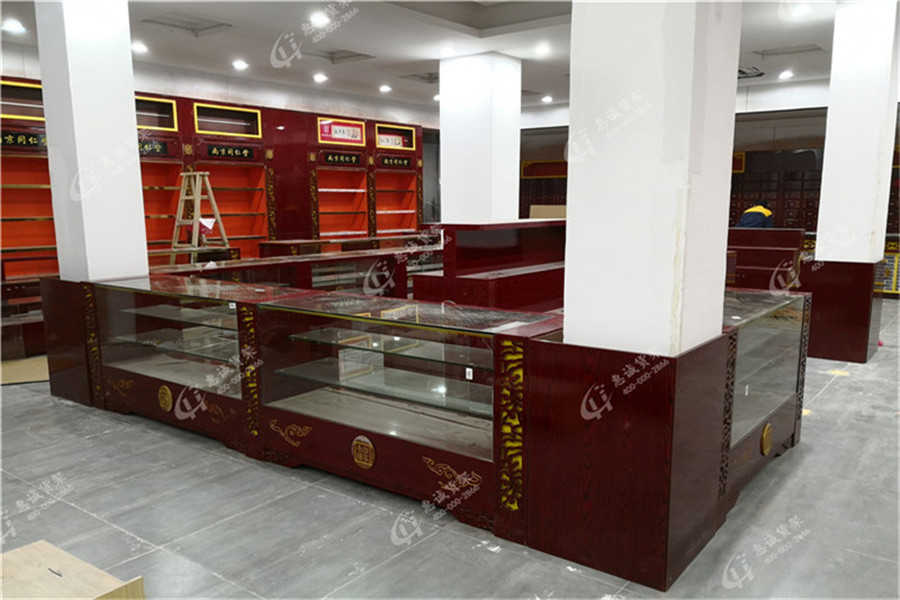 中藥柜，中藥店貨架，實木中藥柜