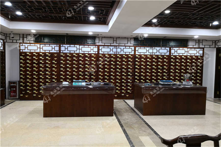 中藥柜，中藥店貨架，實(shí)木中藥柜