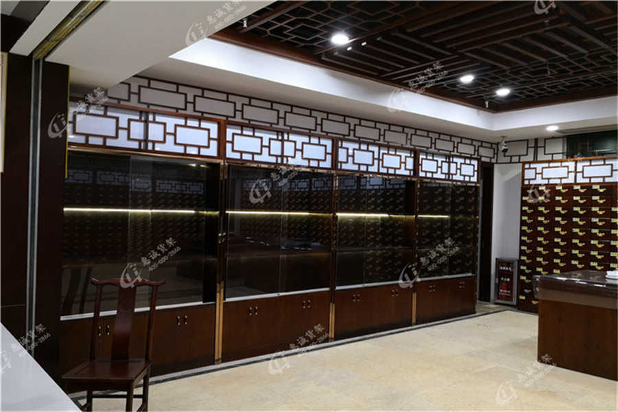 中藥柜，中藥店貨架，實(shí)木中藥柜