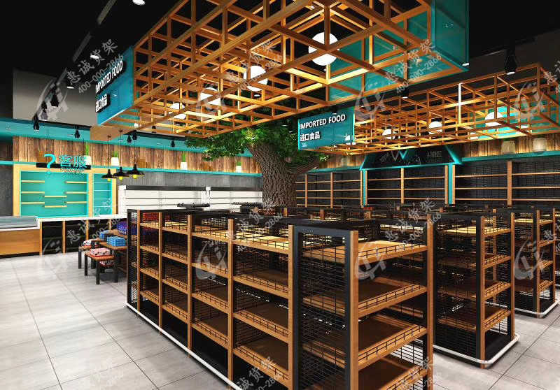 便利店貨架|進口食品店貨架