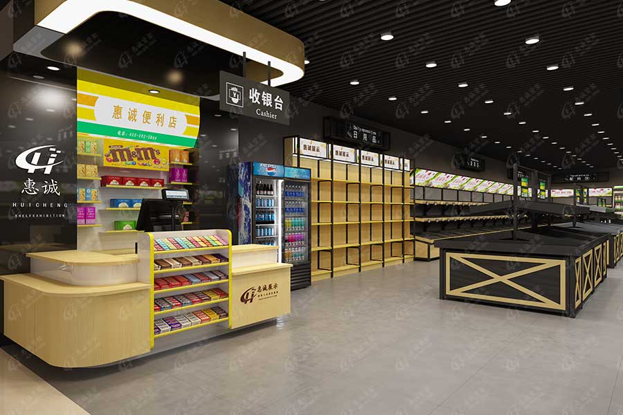 佛山易果生鮮店收銀臺(tái)