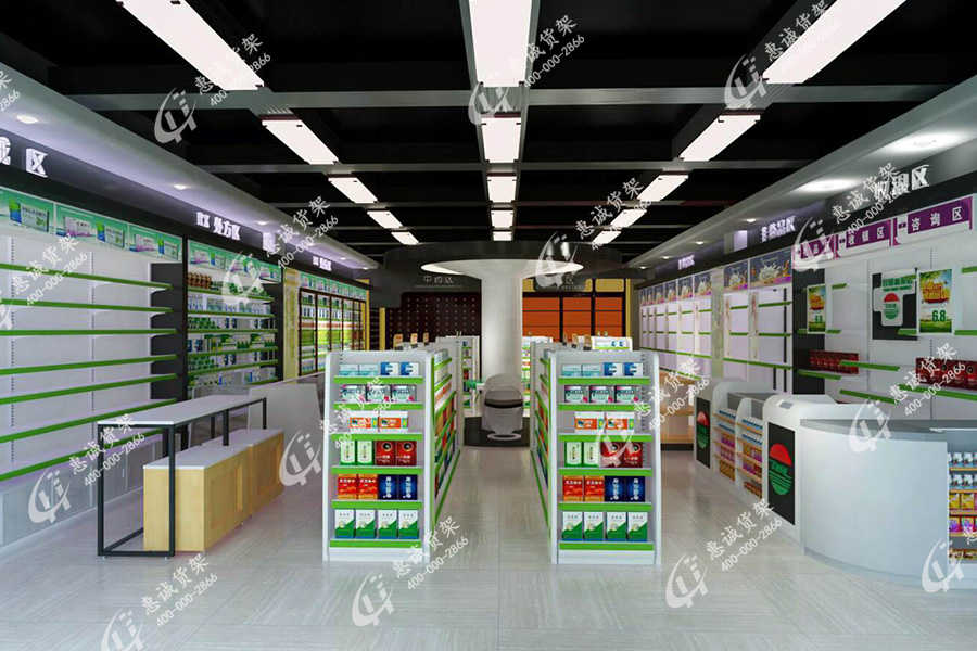 藥店里面存在哪些藥品貨架？ 