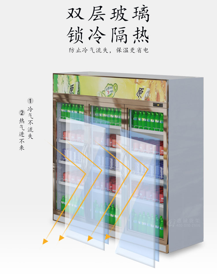 超市便利店保鮮柜圖片1-5