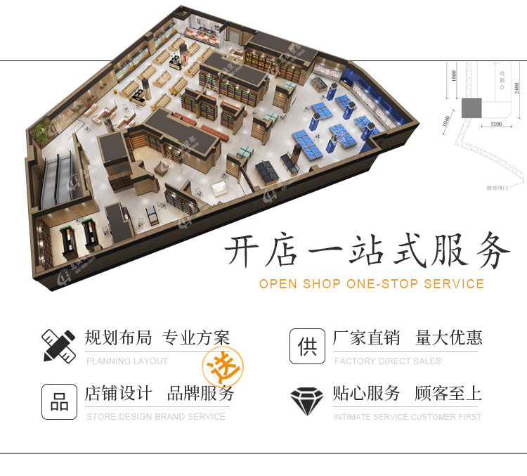 超市便利店保鮮柜圖片1-24